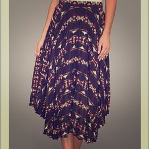 Silk Olene skirt Pendleton Portland collection L